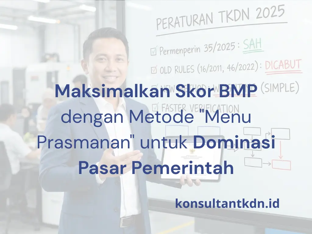 Maksimalkan Skor BMP dengan Metode Menu Prasmanan untuk Dominasi Pasar Pemerintah
